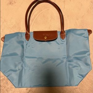 Le Pliage original shoulder bag, size L, canvas